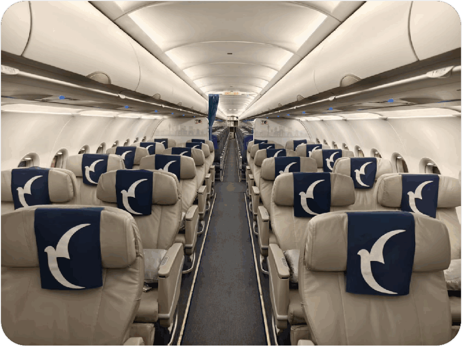 航空座椅装饰罩